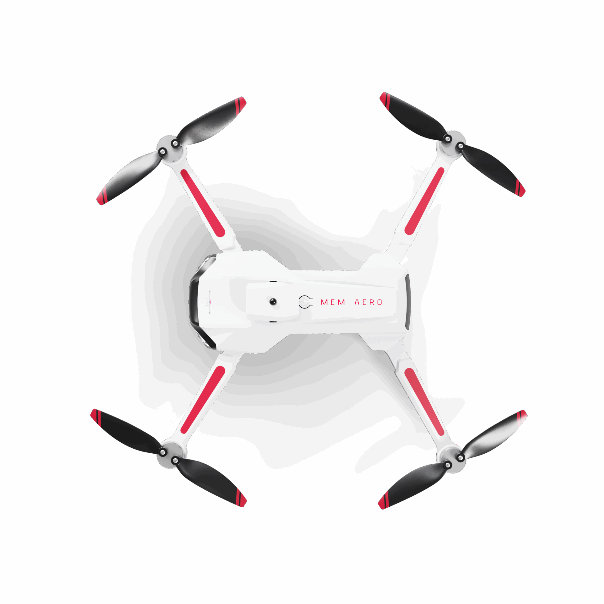 Aero2 drone HD camera with tilt adjustment and stabilisation module