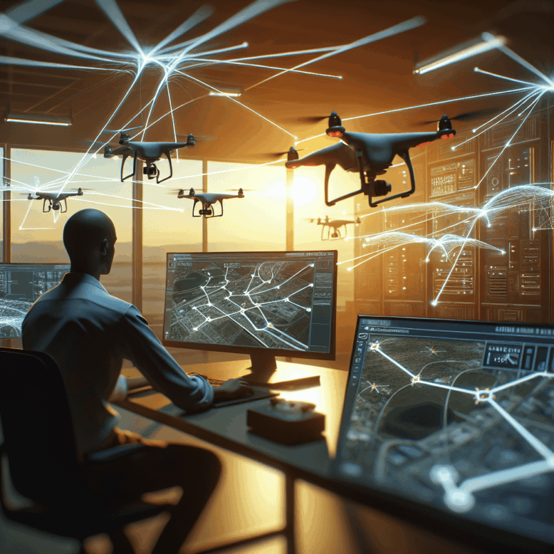 A comparison chart showcasing different drone flight path algorithms for selecting the best option.
