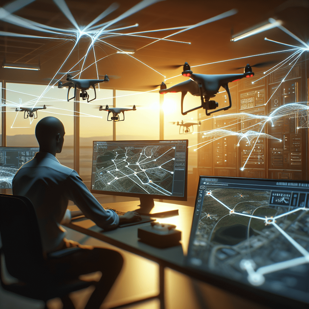 A comparison chart showcasing different drone flight path algorithms for selecting the best option.
