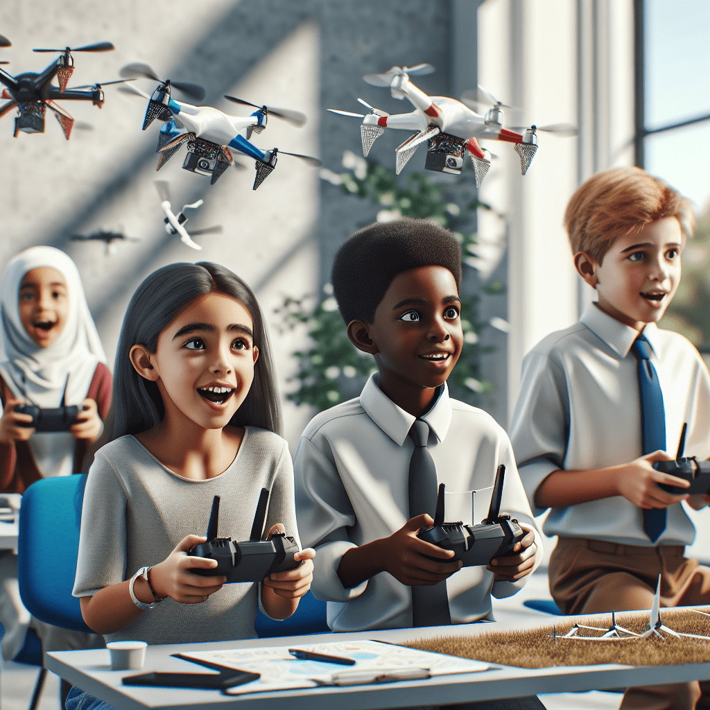 Image related to Tech Savvy Kids Love MEMAERO Drones for Exploration