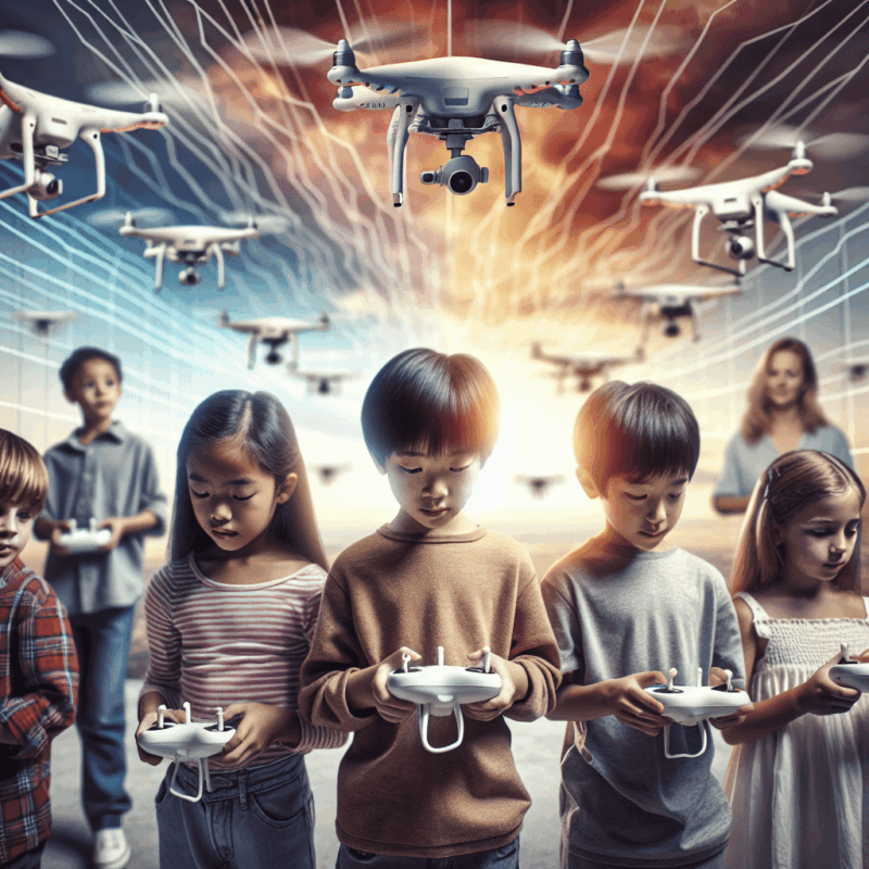 Image related to Creative Drone Use: Inspiring Children's Creativity