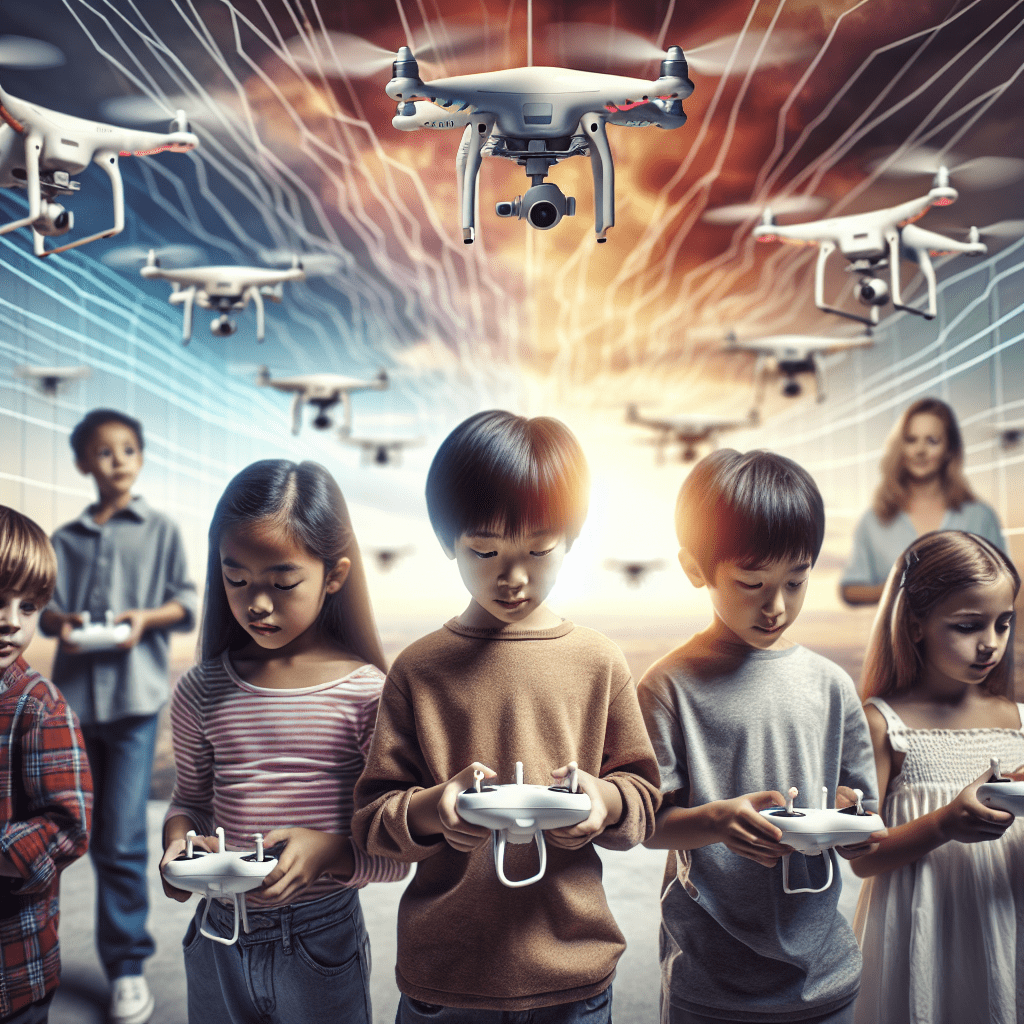 Image related to Creative Drone Use: Inspiring Children's Creativity