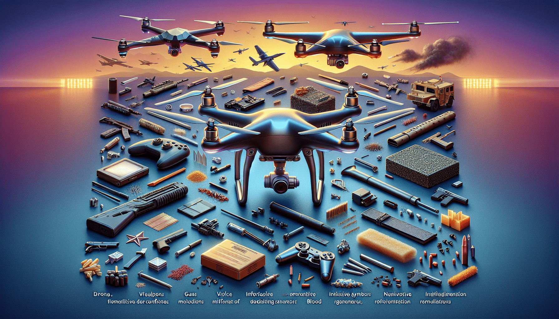 A visual breakdown comparing carbon fiber, aluminum, and composite drone materials for structure and durability.