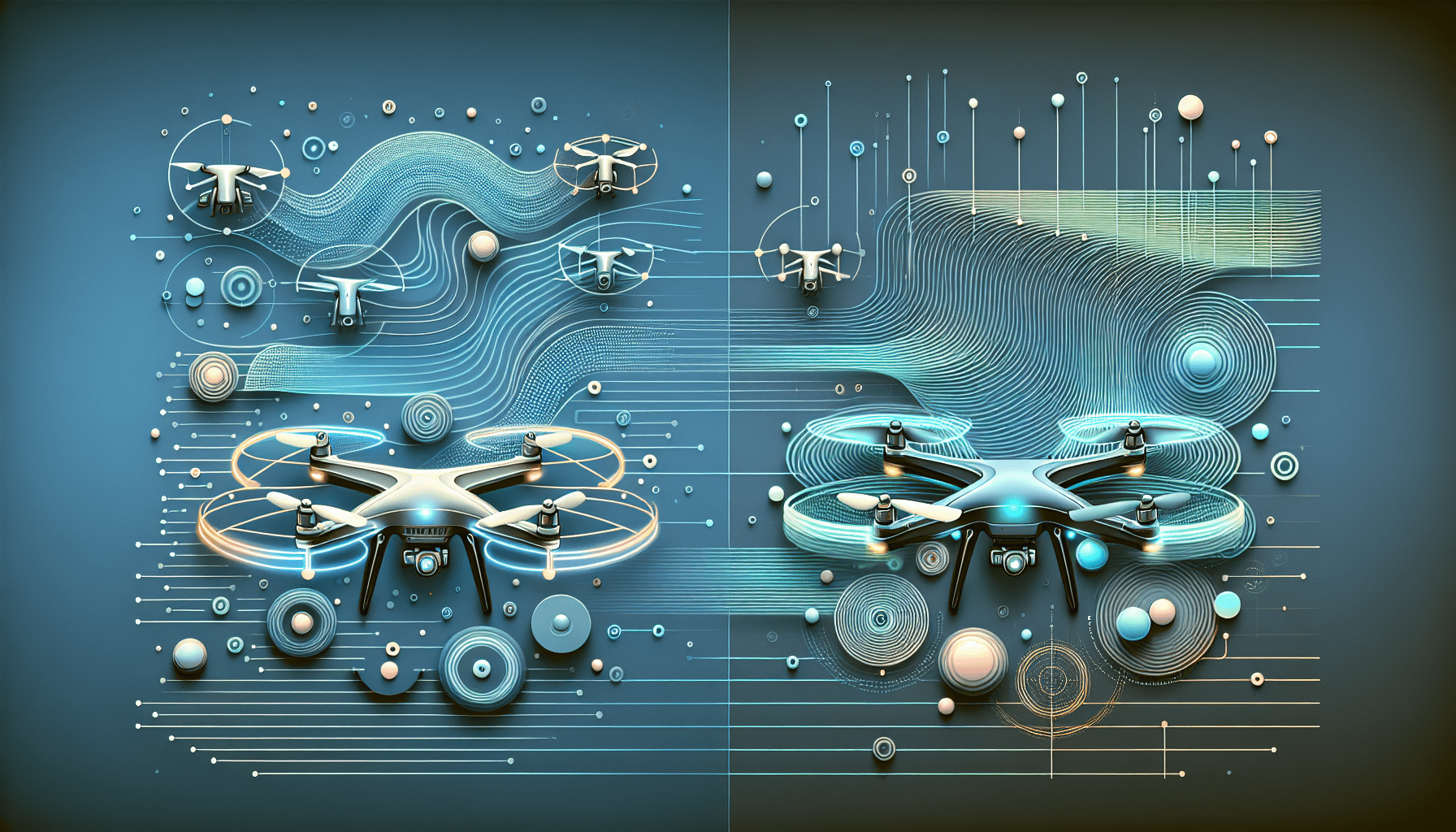 Side-by-side comparison concept of Aero 3 Lite vs Aero 1 Lite highlighting features for hobbyist drone pilots.