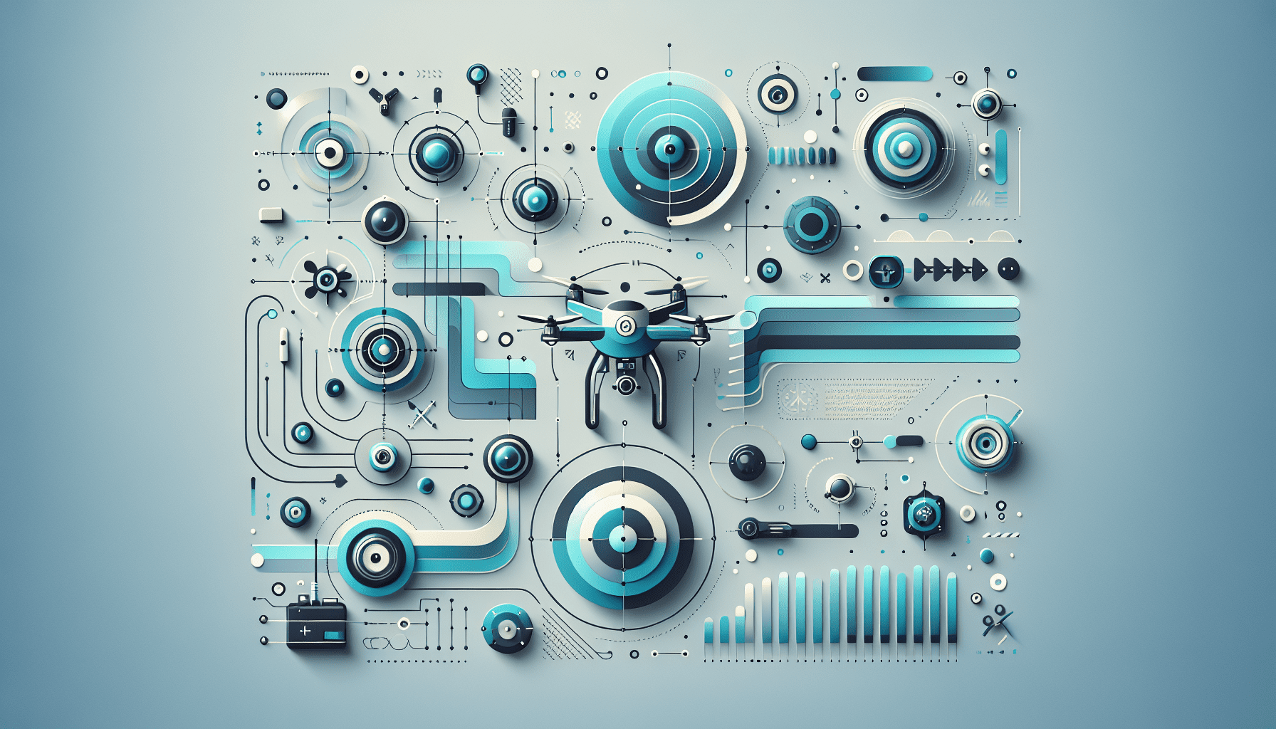 Illustration of drone battery care best practices for Aero 1 Lite, highlighting charging, storage, and handling safety.