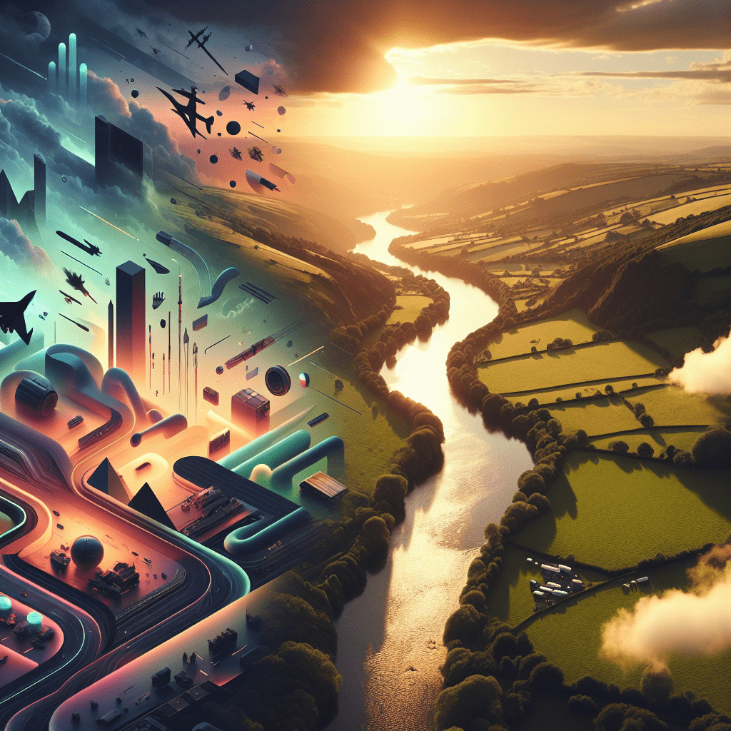 Landscape Photography Settings for crisp 4K UK drone footage captured with Aero 3 Lite at golden hour over countryside.