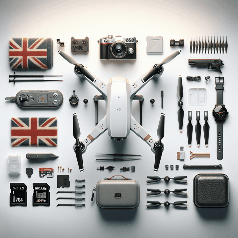 Affordable drone accessories for Aero3 Lite including propellers, memory cards, cases, and starter kits available at Memaero UK.