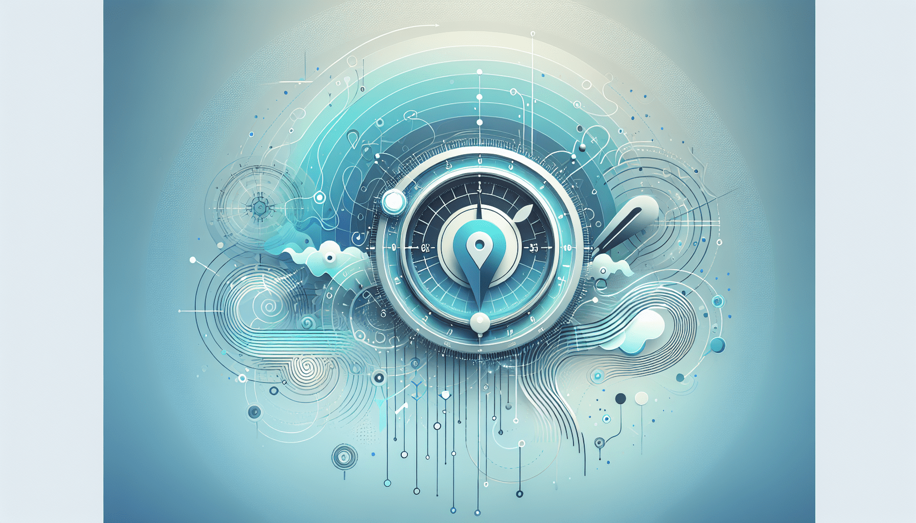Illustration showing Aero3 Lite GPS Return-to-Home path in UK rural flight environment with clear sky.